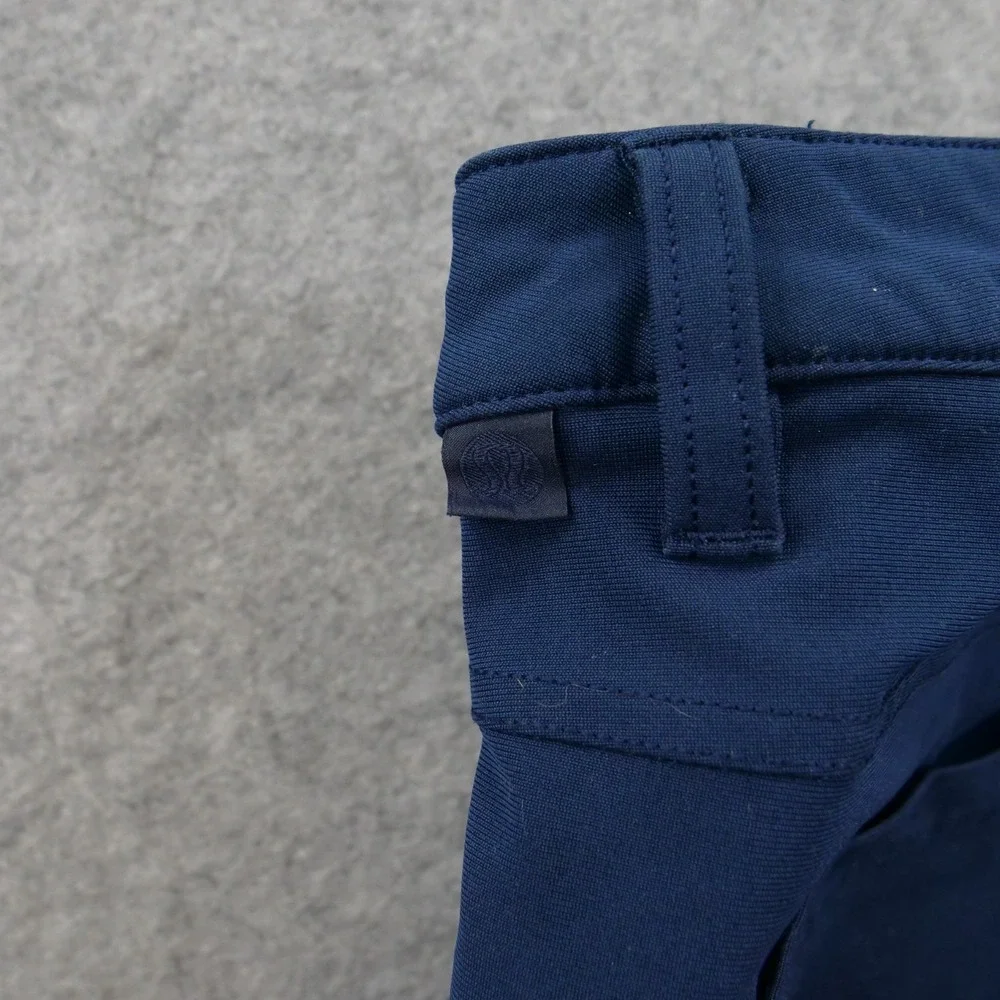 Lululemon Pants Mens 38 Blue ABC Slim Straight Flat Front Pockets Golf